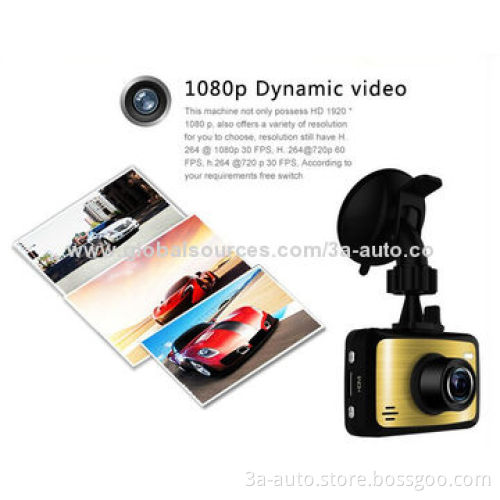 Car video camcorder with GPS g-sensor motion detection, full HD 1080p, NT96650/night vision function